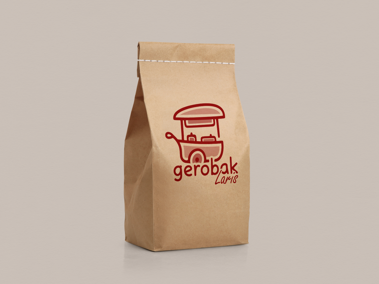 Craft Paper Bag Mockup